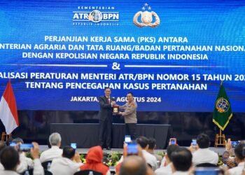 Apresiasi Kinerja Menteri AHY dan Jajaran, Kapolri: Pukul Mafia Tanah Sampai Tuntas!