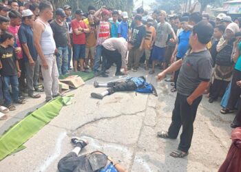 Jatuh dan Terlindas Ban Truk, Dua Pelajar Tewas Ditempat