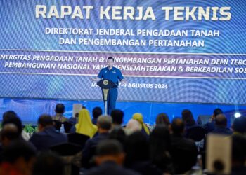 Buka Rakernis Ditjen PTPP, Menteri AHY : Pengadaan Tanah bagi Pembangunan di Indonesia