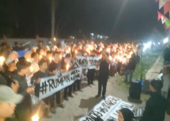 Pasca 2 Siswa SMP Terlindas Truk Tambang, Warga Rumpin Gelar Aksi Solidaritas