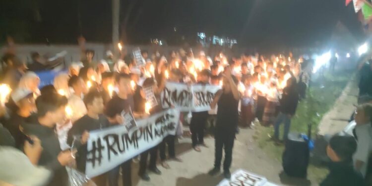 Pasca 2 Siswa SMP Terlindas Truk Tambang, Warga Rumpin Gelar Aksi Solidaritas