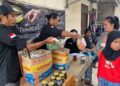 Hasil dari Kaleng Sedekah, Pokja Katar 19 Gelar Sembako Tebus Murah