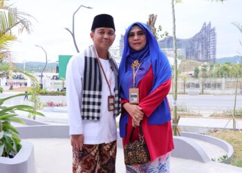 Wamen ATR/Waka BPN Ikuti Upacara Kemerdekaan di IKN Mengenakan Baju Adat Betawi