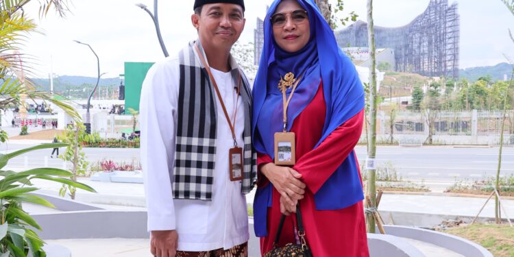 Wamen ATR/Waka BPN Ikuti Upacara Kemerdekaan di IKN Mengenakan Baju Adat Betawi