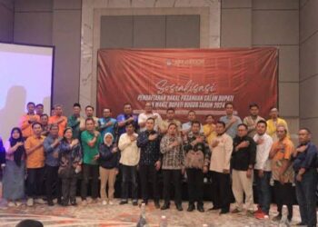 KPU Kabupaten Bogor Sosialisasikan Pendaftaran Cabup dan Cawabup 2024