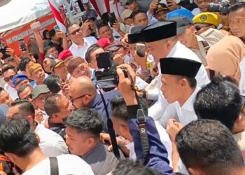 Daftar ke KPU, Rudy – Ade di Kawal Ribuan Relawan