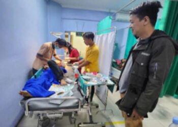 Lawan Begal, MR Disabet Cerulit