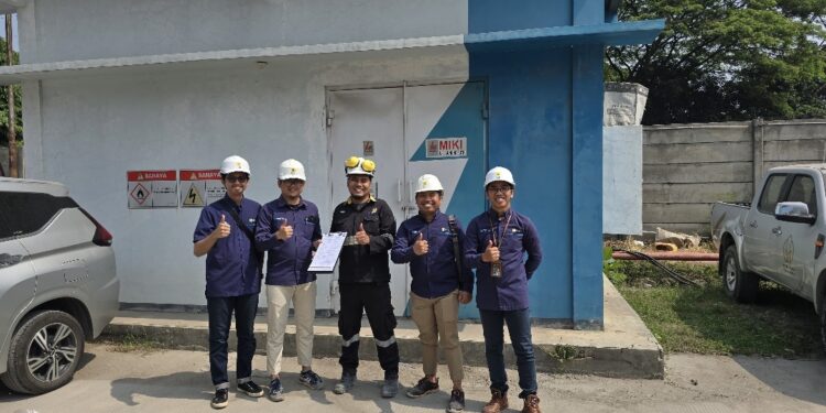 PLN Gunung Putri Energize Pemulihan Daya 1.385.000 VA PT. Mitra Kiara Indonesia