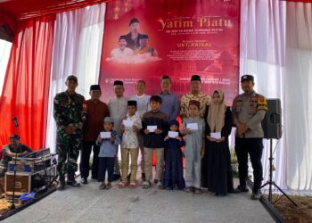 Tutup HUT RI ke 79, Tomas Gunung Putri Adakan Santunan untuk Yatim dan Dhuafa