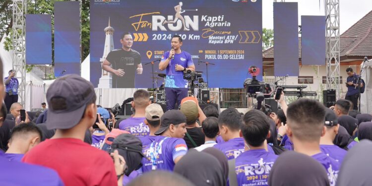 Telah Berhasil Daftarkan 117 Juta Bidang Tanah, Menteri AHY Optimis Program PTSL Capai 120 Juta Bidang Tanah Tahun 2024