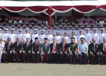Plh. Pj. Bupati Bogor Hadiri Upacara Pembukaan Pendidikan 898 Kadet Mahasiswa Baru di Unhan RI
