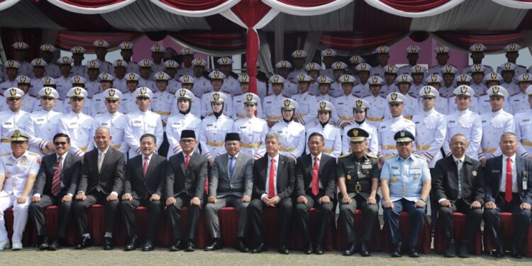 Plh. Pj. Bupati Bogor Hadiri Upacara Pembukaan Pendidikan 898 Kadet Mahasiswa Baru di Unhan RI