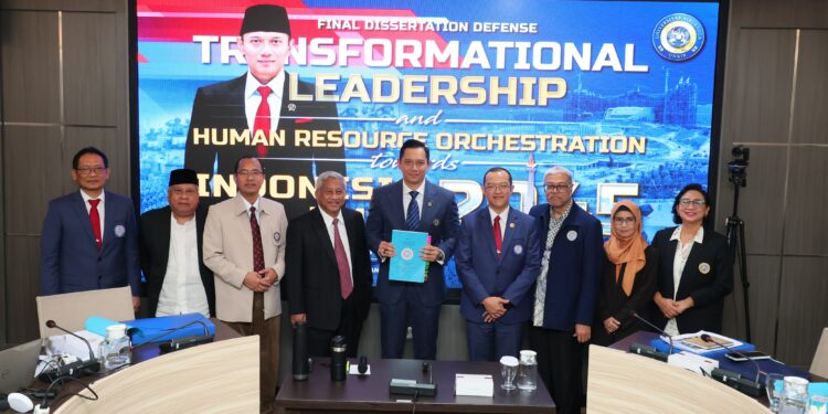 Pertahankan Disertasi Doktoral Selama 3 Jam, AHY Lulus dengan Nilai A Sempurna