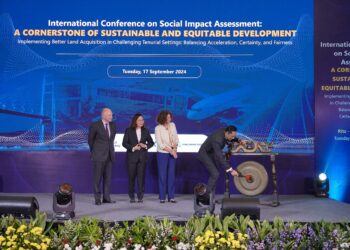 Buka Konferensi Internasional Penilaian Dampak Sosial, Menteri AHY Tekankan Pengadaan Tanah Harus Utamakan Keadilan