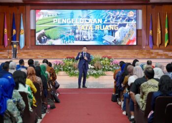 Beri Kuliah Umum di UNPAD, Menteri AHY Ungkap Capaian Sertipikat Tanah Elektronik Meningkat 46 Kali Lipat dalam Tujuh Bulan Terakhir