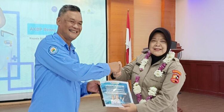 Puncak HUT Polwan, Polwan BNN RI Lakukan Ini di Desa Gunung Putri