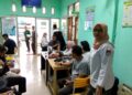 Calon Anggota KPPS Desa Cipenjo Serentak Lakukan Cek Kesehatan