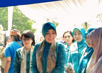 Dalam Giat GPM, Tri Suswati Tito Karnavian Mohon Pamit