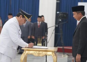 Asmawa Tosepu Resmi di Gantikan Bachril Bakri jadi Pj  Bupati Bogor