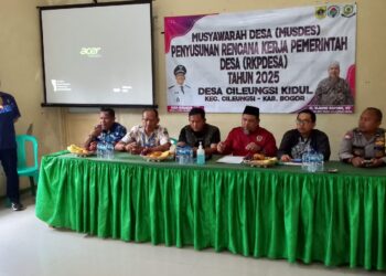 Musdes RKPDes Desa Cileungsi Kidul TA 2025 Bahas Pembangunan Kantor Desa
