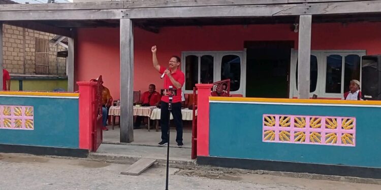 Warembinan : Tak ada Ruang bagi Koruptor jika Tanimbar di Pimpin Paslon Bormasa -Serin