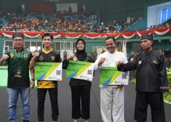 Hadiri Pembukaan Kejuaraan Pencak Silat Piala KASAD ke-2, Ini Pesan Pj Bupati Bachril Bakri