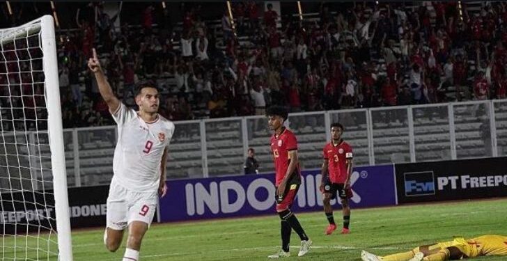 Timnas U20 Vs Timor Leste, Indonesia Pimpin Grup F Kualifikasi Piala Asia