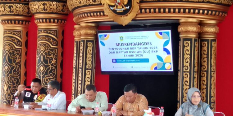 Gelar Musrembang TA 2025 Desa Nagrak, Agus Sahrudin Bilang Begini