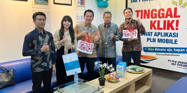 Tingkatkan Harmonisasi di Momen Hari Pelanggan Nasional, PLN Gunung Putri ULP Citeureup Menerima Kunjungan Eka Hospital Cibubur