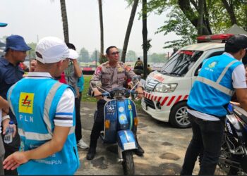 Tingginya Animo Masyarakat Akan Motor Konversi, Booth PLN Ramai Pengunjung pada EV Conversion Race 2024 Putaran I di Sirkuit Sentul