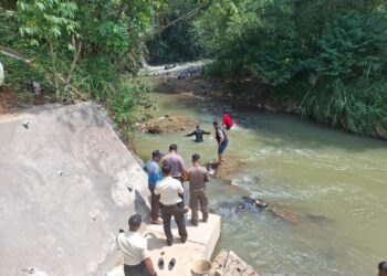 Mayat Bayi Mengapung di Sungai Cisadane, AKP Hendra : Masih Kami Cari Tau