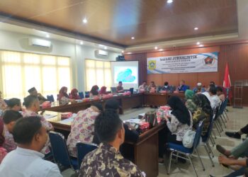 PWI Kabupaten Bogor Blusukan beri Pemahaman Kode Etik Jurnalistik