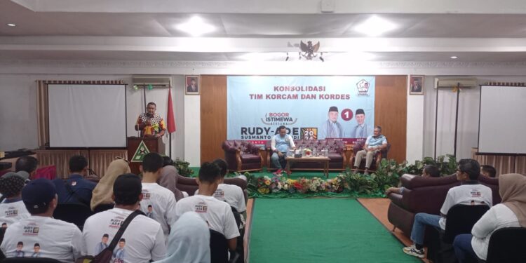 Kopdar 4 Dapil Adakan Konsolidasi Menangkan Rudy Susmanto