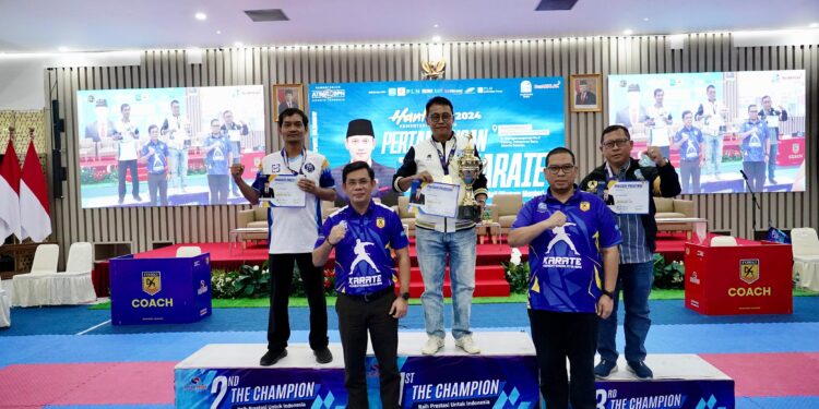 SELAMAT, Kanwil BPN Provinsi Jawa Tengah jadi Juara Umum Pertandingan Karate HANTARU 2024