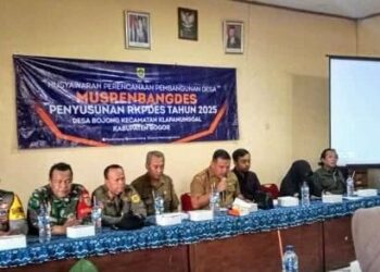 RKPDes TA 2025 Desa Bojong Matangkan Pemberdayaan dan Kesehatan