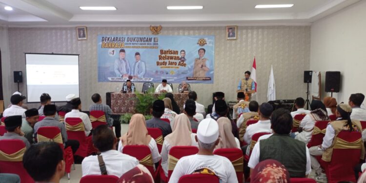 Deklarasikan Dukungan, Barraja Siap Menangkan Rudy-Jaro di Pilkada 2024