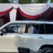 Wakil Presiden terpilih Gibran Rakabuming Raka tiba di kediaman Prabowo Subianto