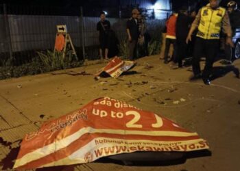 Adu Banteng, Dua Pengendara Motor ini Tewas Ditempat