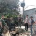 Konsleting Listrik, Lima Kios di Pasar Jumat Ludes Terbakar