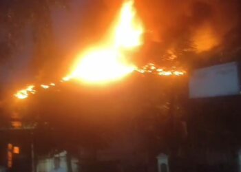 Puskesmas Citeureup Terbakar, 3 Unit Damkar Diterjunkan