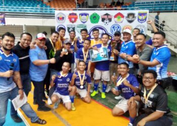 SMKN 1 Gunung Putri duduki Peringkat ke Tiga Turnamen Futsal DPD KNPI, Fadly : Tahun Depan Kita buat Lebih Besar