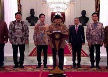 Presiden Prabowo Umumkan Jajaran Kabinet Merah Putih, Ini Nama-namanya