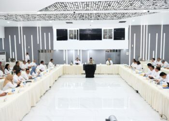 Menteri dan Wamen Baru Pimpin Rapim Pertama di Kementerian ATR/BPN