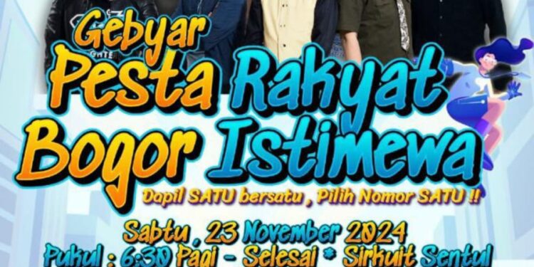 Kejar Target Kemenangan 90% Rudy Susmanto-Jaro Ade di Dapil I, Ipeck Siapkan Pesta Rakyat Bogor Istimewa