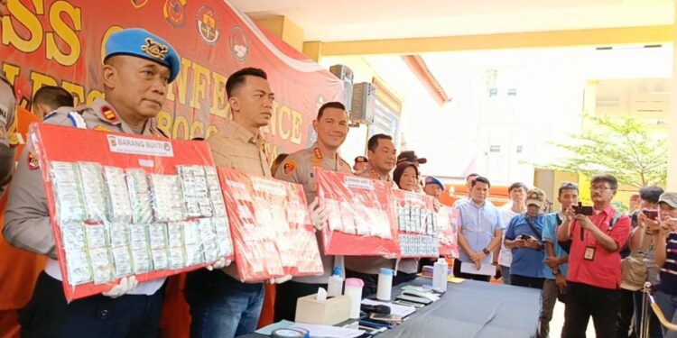 23 Tersangka Kasus Narkoba Ditangkap Polresta Bogor, Segini Barang Buktinya