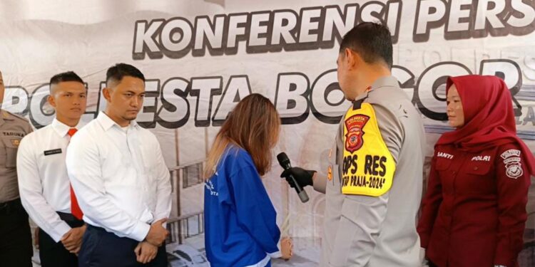 Jadi Brand Ambasador Judi Online, Selebgram Cantik Ditangkap Polresta Bogor