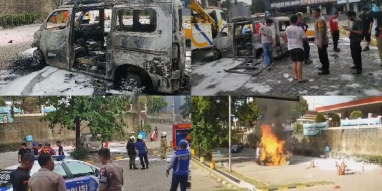 Mobil Ambulance Terbakar di Rest Area Shell Jagorawi, Ini kata AKP Robby