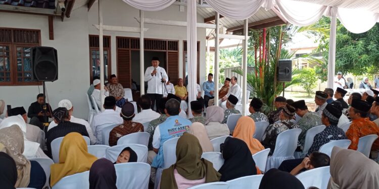 Rudy Susmanto Sapa Warga Jonggol Sampaikan Visi Misi