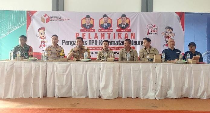 PTPS Se-Kecamatan Cileungsi Dilantik, Camat Cileungsi: Mereka Ujung Tombak
