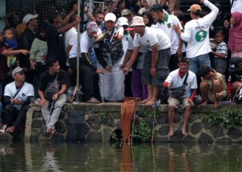 Vio Suguhkan Mancing Bersama Warga di Desa Pasir Jambu, Cabup Bogor Rudy Susmanto: Luar Biasa